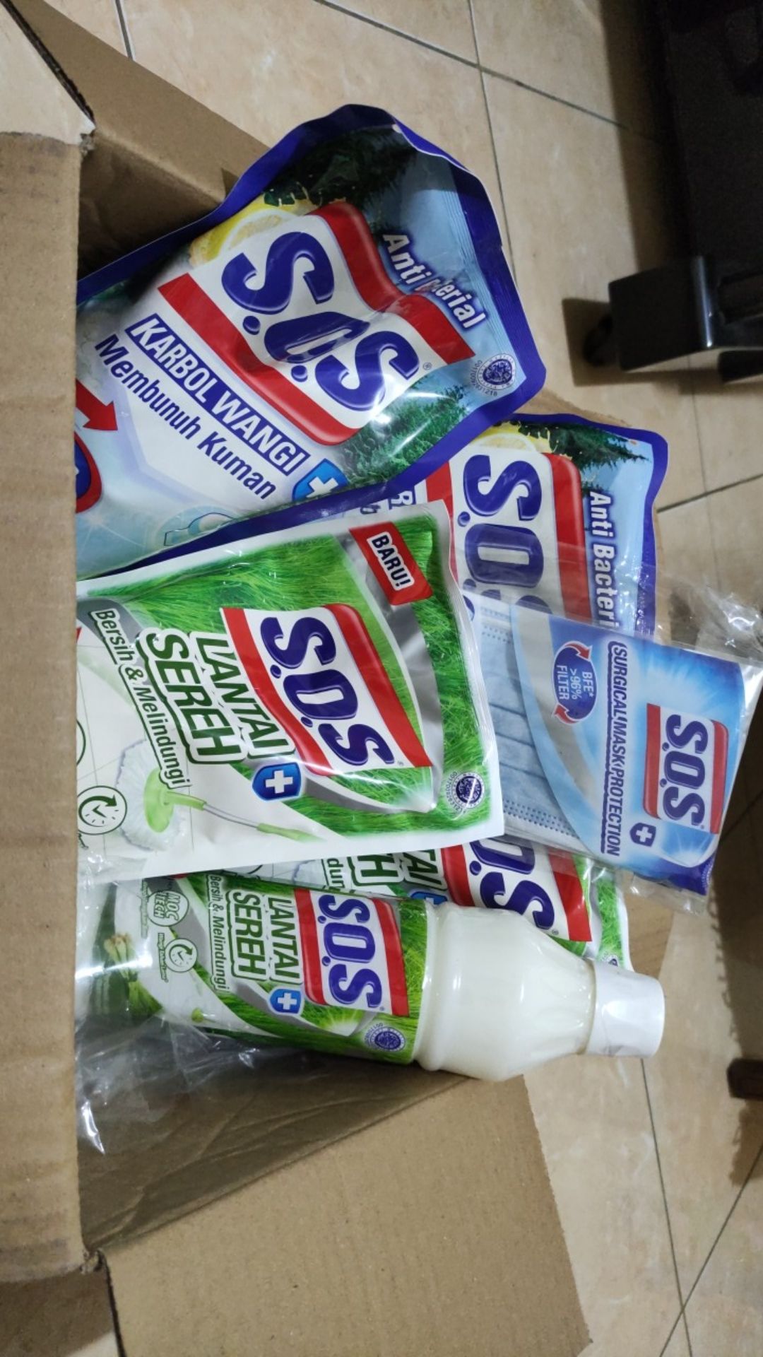 Sos Cairan Pembersih Karbol Refill [750 Ml]/2pcs