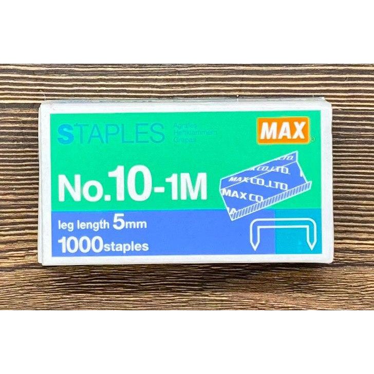 

Isi Staples Max No 10 Length 5mm - MS90126
