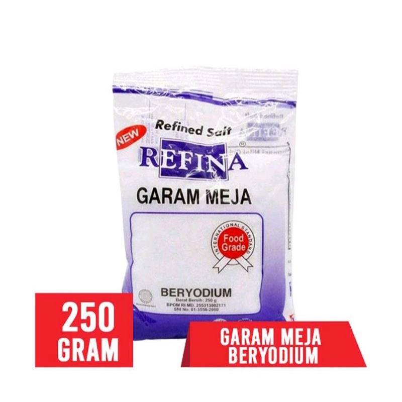 

REFINA GARAM MEJA UKURAN 250GR