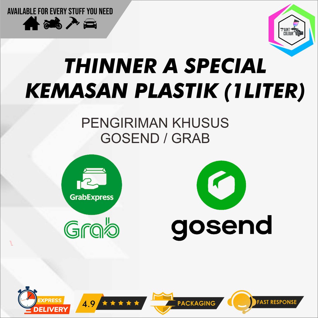 THINNER A SPECIAL 1 LITER KEMASAN PLASTIK