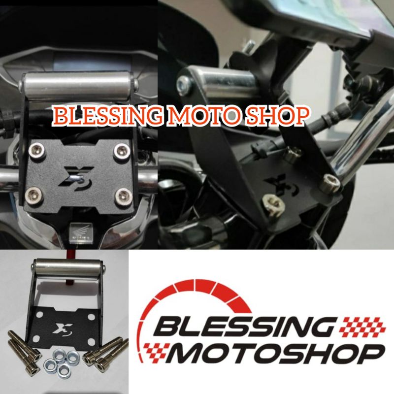 breket GPS adv 150 bracket holder hp ADV 150 breket holder GPS adv 150