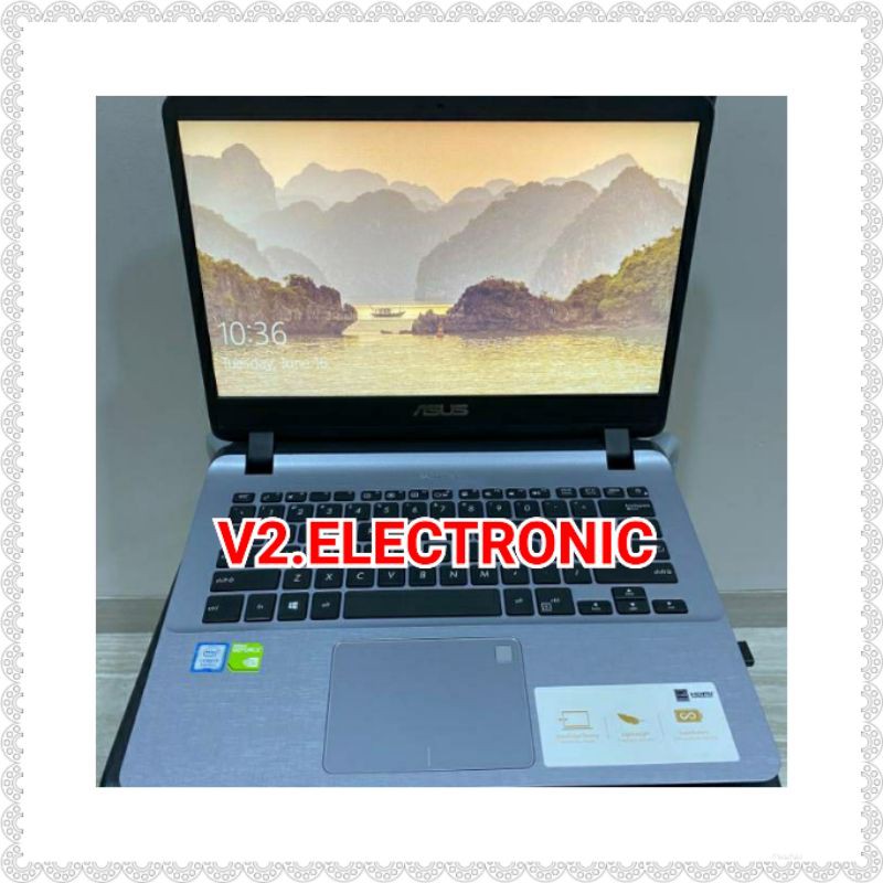 Laptop Asus A407UF Intel Core i3-7020U | 2GB Nvidia MX130 | 4GB | SSD 512GB | Windows 10