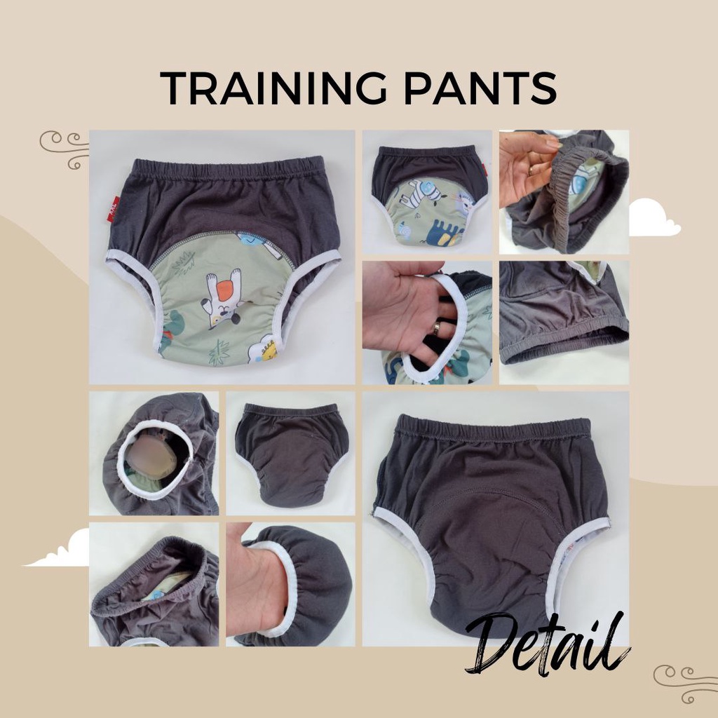 TRAINING PANTS KLODIZ XXXL BB(17-30 kg) - superjumbo - Celana Latihan Pipis Potty Training