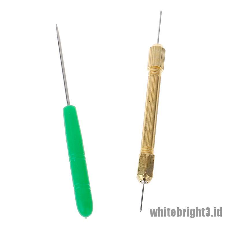 (white3) 1 Set / 6pcs Rambut Boneka DIY Ukuran 0.6 / 0.8 mm