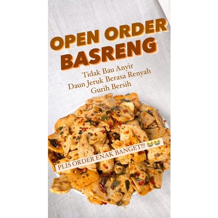 

Basreng pedas daun jeruk
