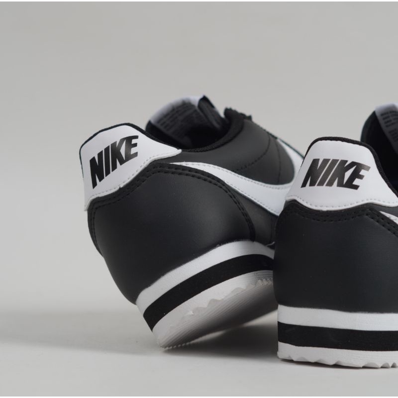 Nike Cortez Classic Leather Black White