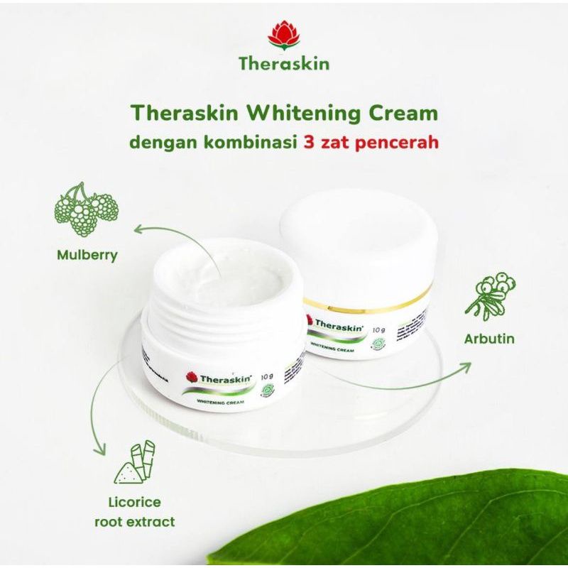 Whitening Cream Label Theraskin