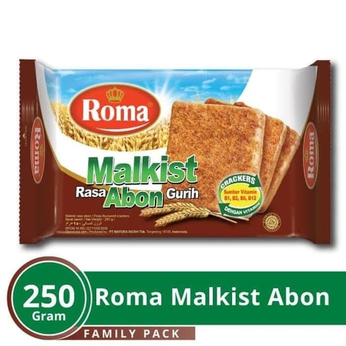 

ROMA Malkist Abon Biskuit 250gr