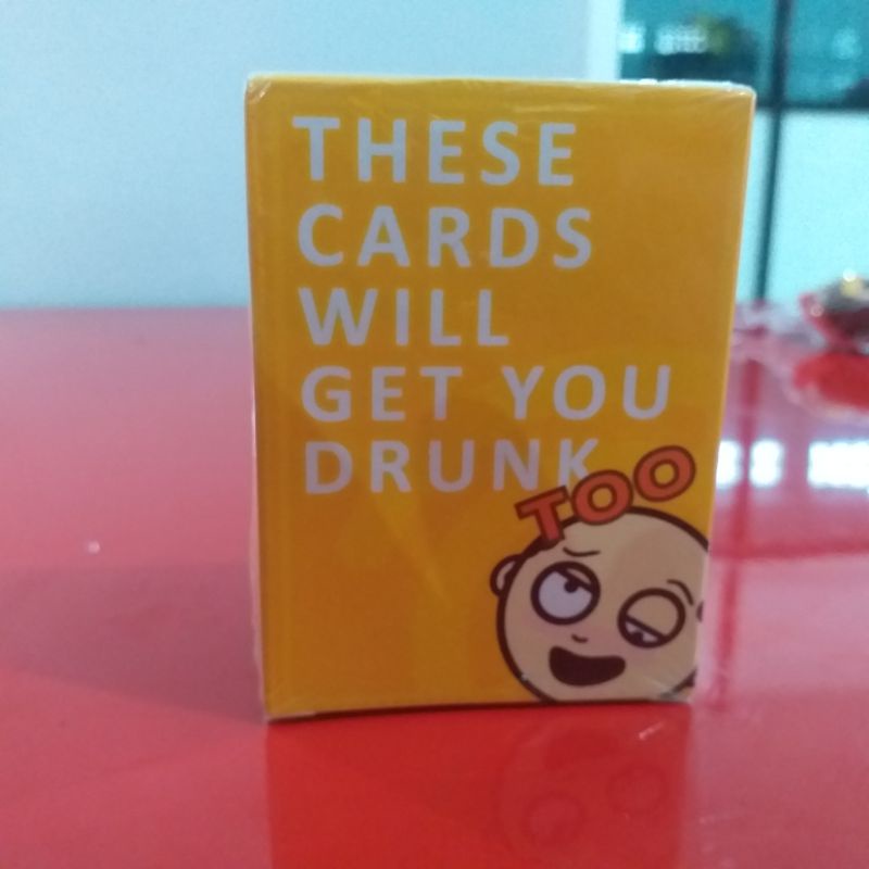 these cards will drunk too board game