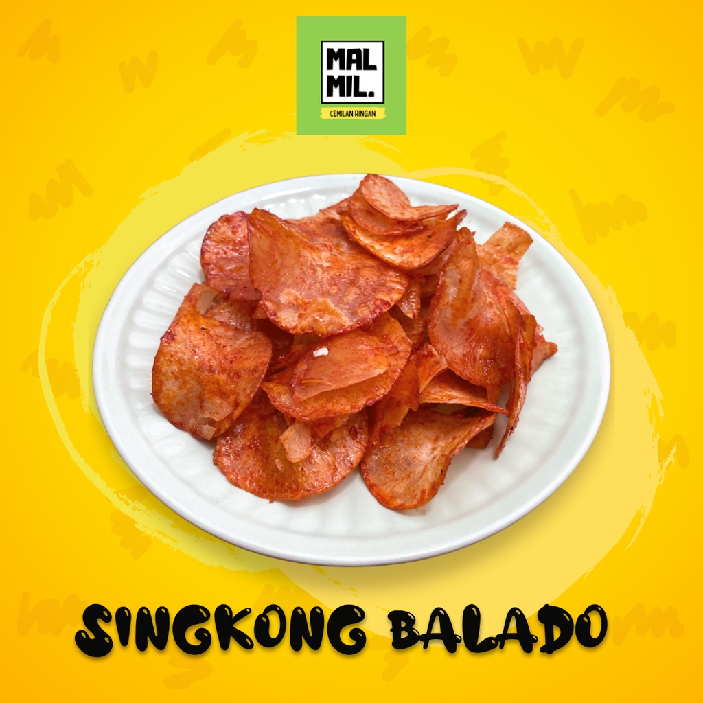 

Keripik Singkong Pedas Balado