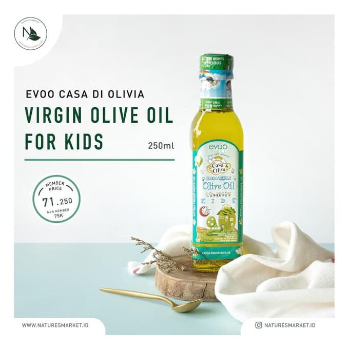 

GRATIS ! Casa Di Olivia Extra Virgin Olive for Kids 250ml