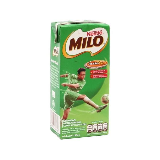 

(BISA COD) Milo UHT Activ-Go Cokelat 190ml 1 dus isi 36pcs FREE ONGKIR Kode 619