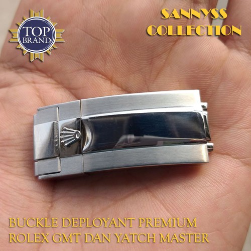 BUCKLE DEPLOYANT ROLEX GMT DAN YATCH MASTER STAINLESS PREMIUM