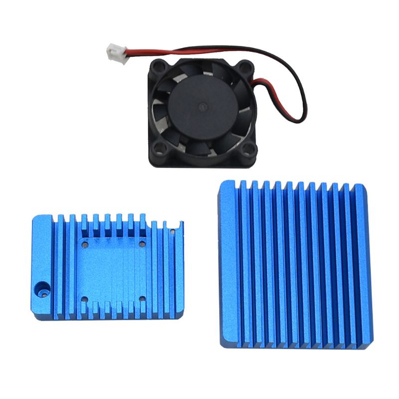 Btsg CNC Aluminium Alloy Case Shell Kotak Kandang Dengan Kipas Pendingin Heat Sink Heatsink