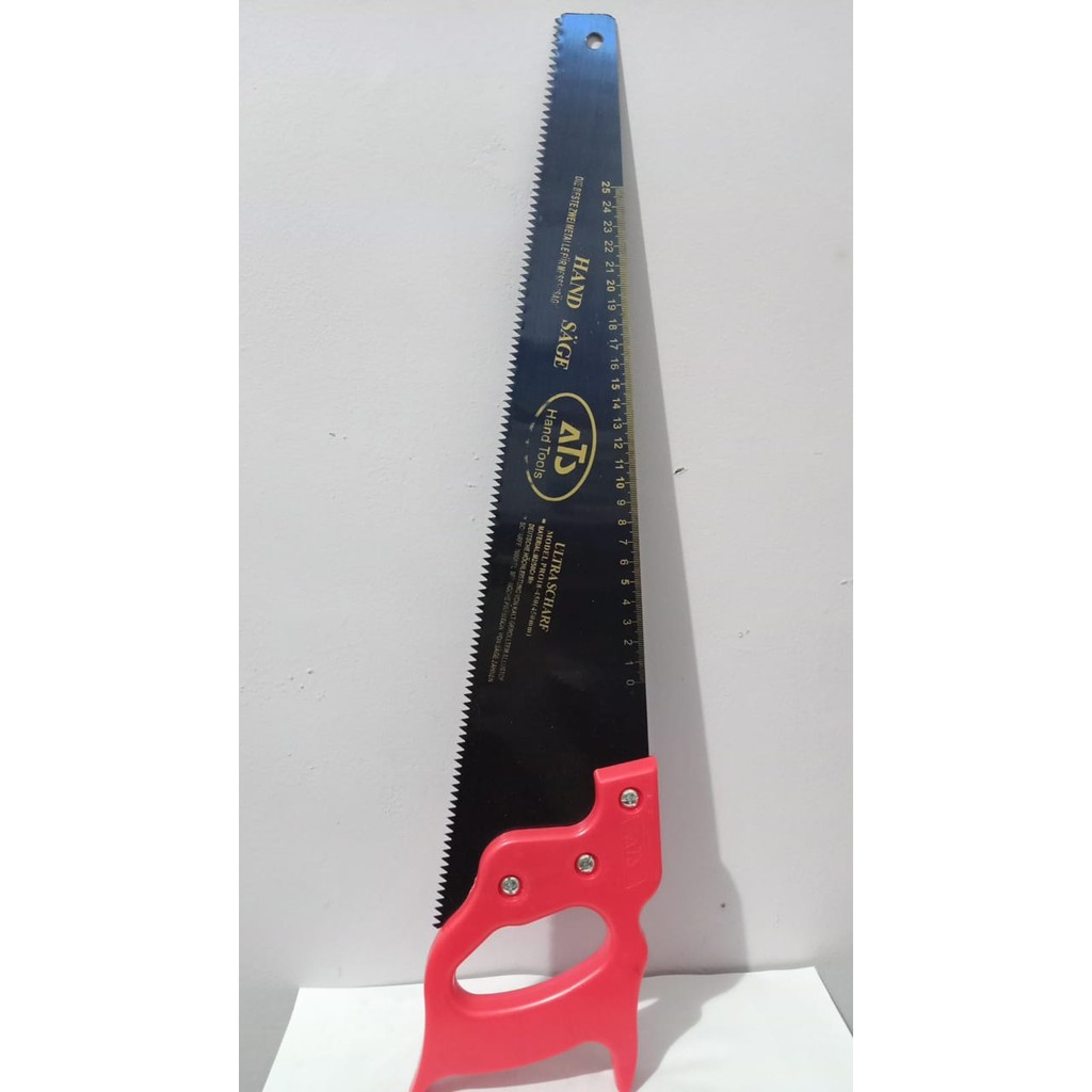 BEST SELLER Gergaji Kayu  GAGANG PVC 18&quot; MURAH/ Hand saw/ GERGAJI TUKANG BANGUNAN KAYU/HAND SAW