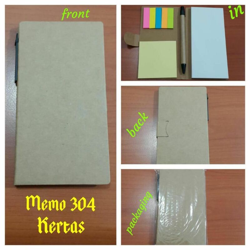 

memo 304 / Memo pad catatan / sticky notes/ notebook/ notes book / memo buku tulis / memo kecil/ memo harian/ alat tulis/ memo souvenir / memo promosi/ memo kantoran/ memo sekolahan