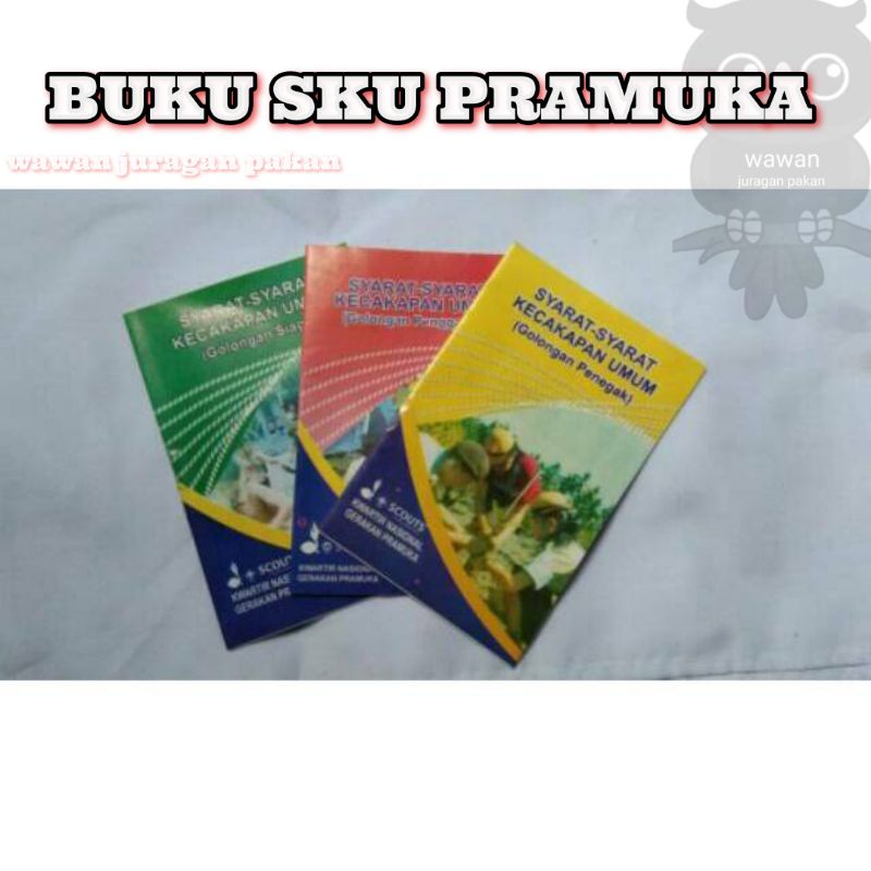 BUKU SAKU PRAMUKA NEW COVER (tanpa minim order )