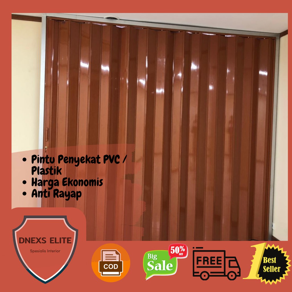 PROMO SPESIAL Pintu Pvc Folding gate / penyekat   Pintu Lipat PVC/Folding Door