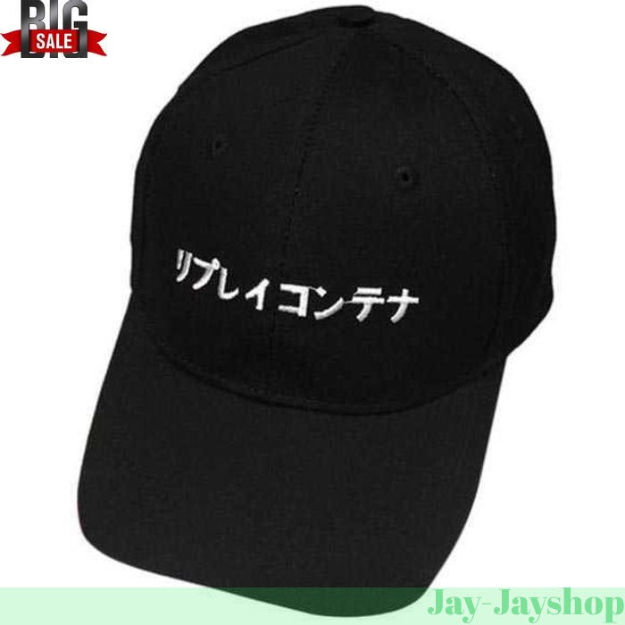 Topi Baseball Japanese Letter PROMO