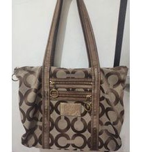 coach poppy tote bag