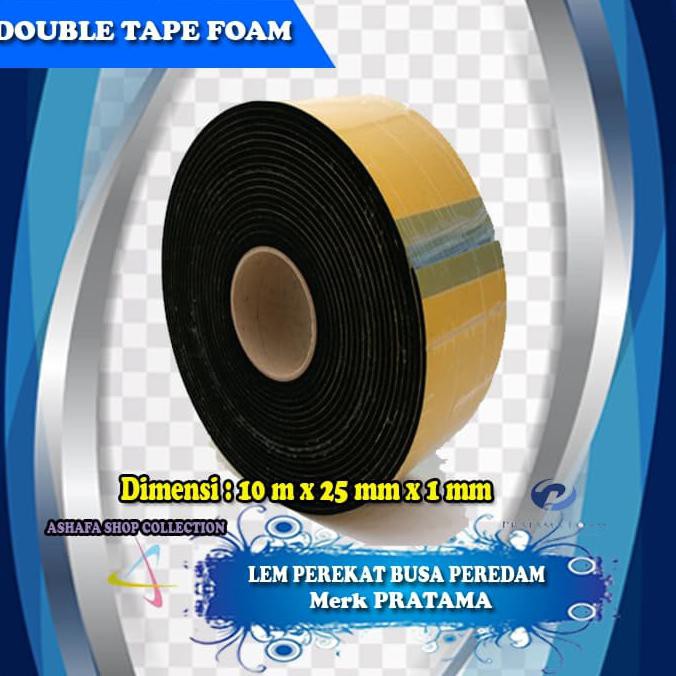 

[[BISA COD]] LEM PEREKAT BUSA PEREDAM PRATAMA 10 m x 25 mm x 1 mm BOOM SALE Kode 524