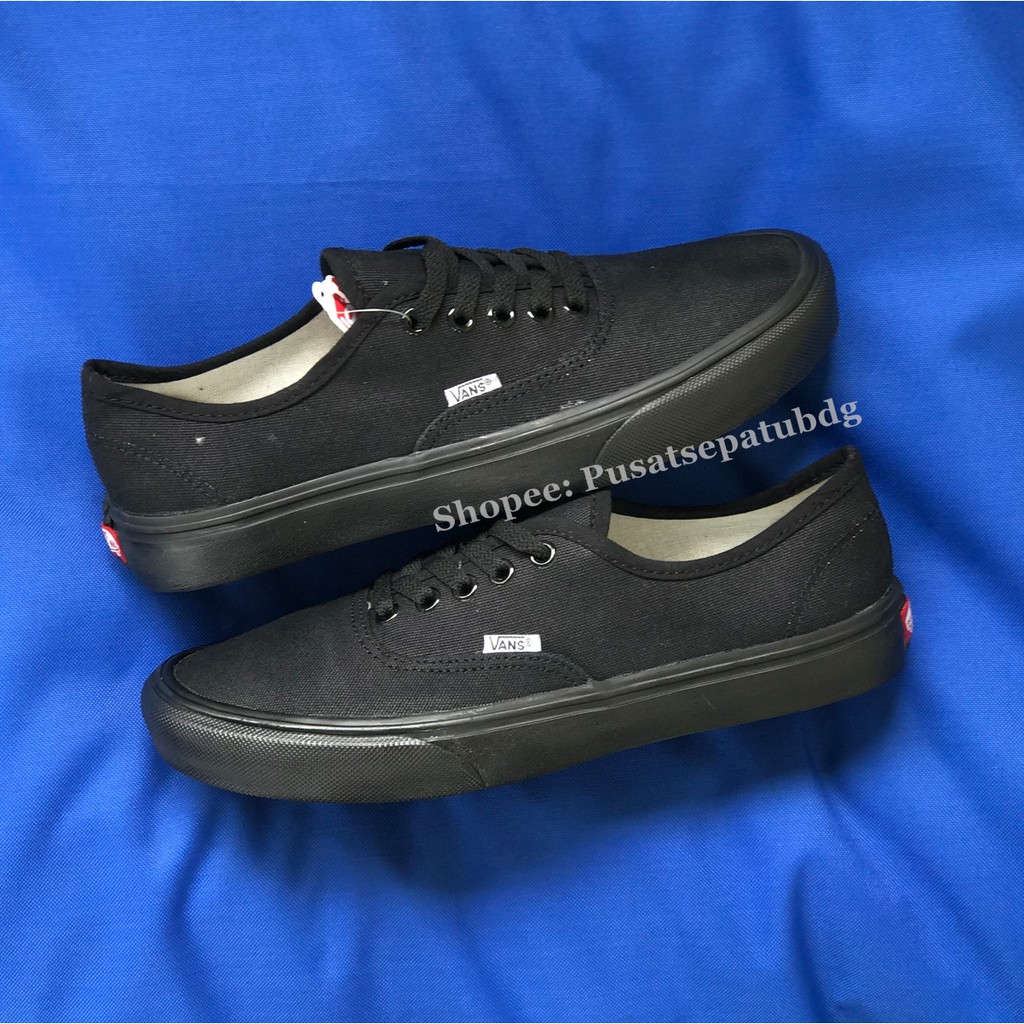 Sepatu Vans Authentic Full Black