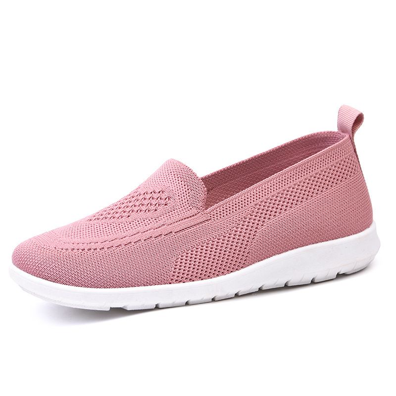 Permata  Sepatu Slip On Flyknit Wanita Import WSLA10 Premium Quality