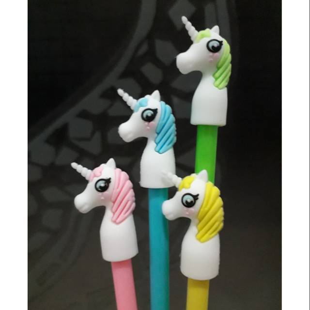 

Pulpen Gel Kuda Pony / Unicorn Mata Melotot