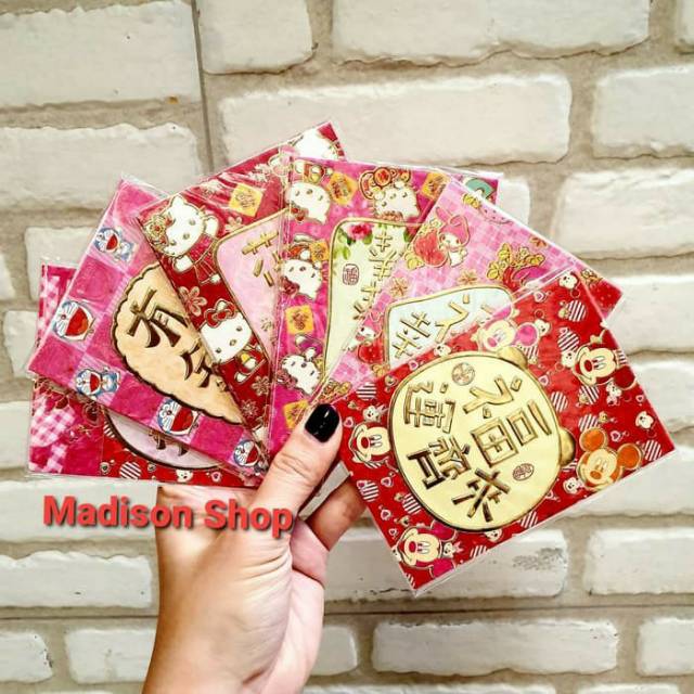 Angpao Mickey Kartun 3522 Ampao Fancy Murah Kado Amplop Uang Sincia