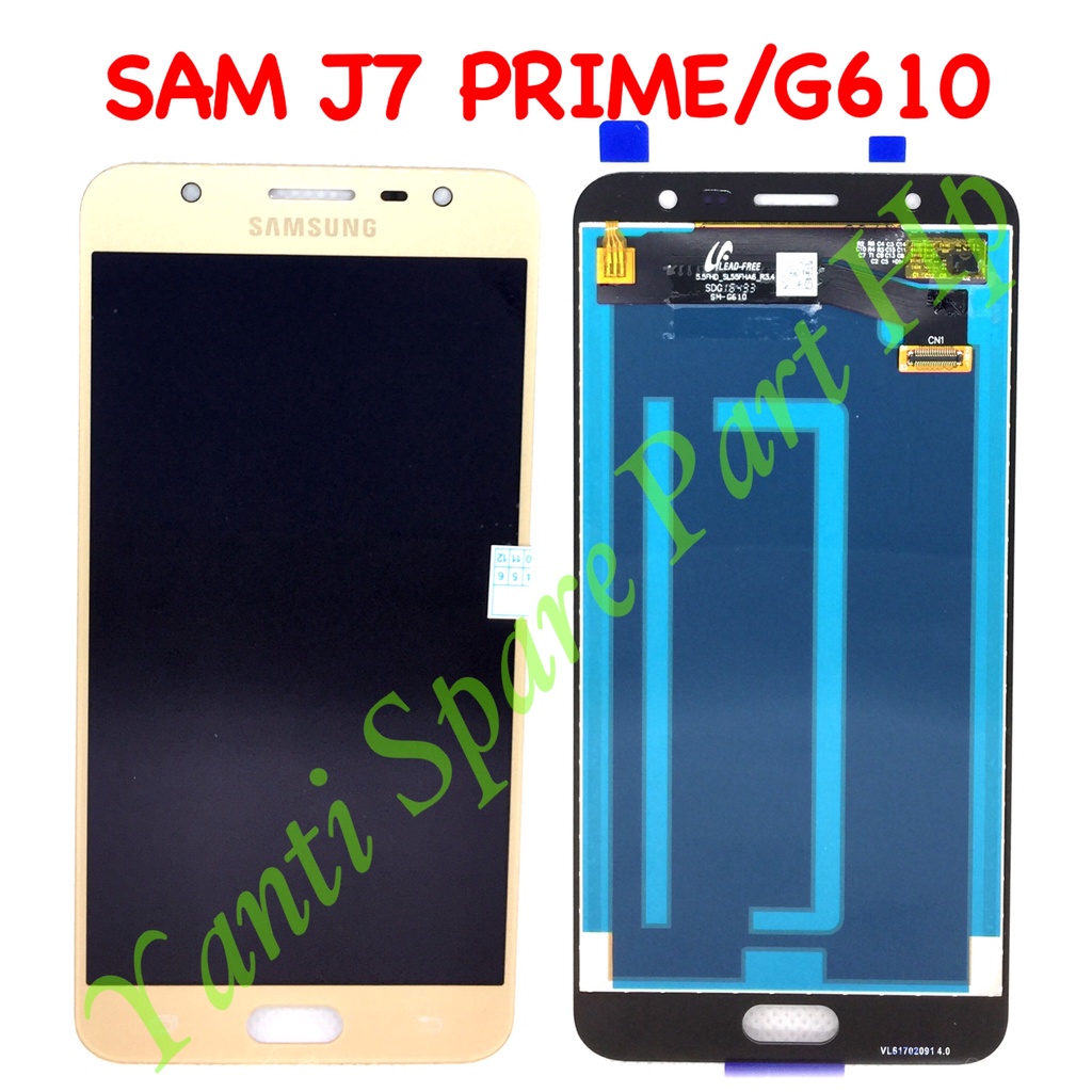 Lcd Touchscreen Samsung J7 Prime G610 Fullset Original New