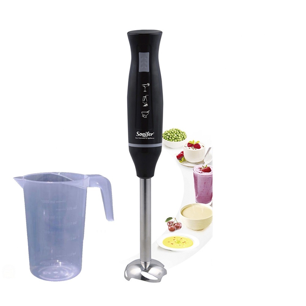 HAND BLENDER DENGAN GELAS UKUR / BLENDER TANGAN / SONIFER BLENDER MULTIFUNGSI