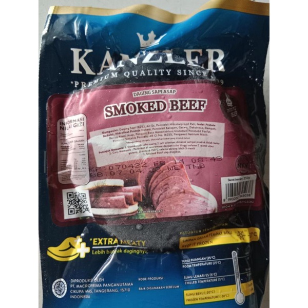 

SMOKEF BEEF KANZLER