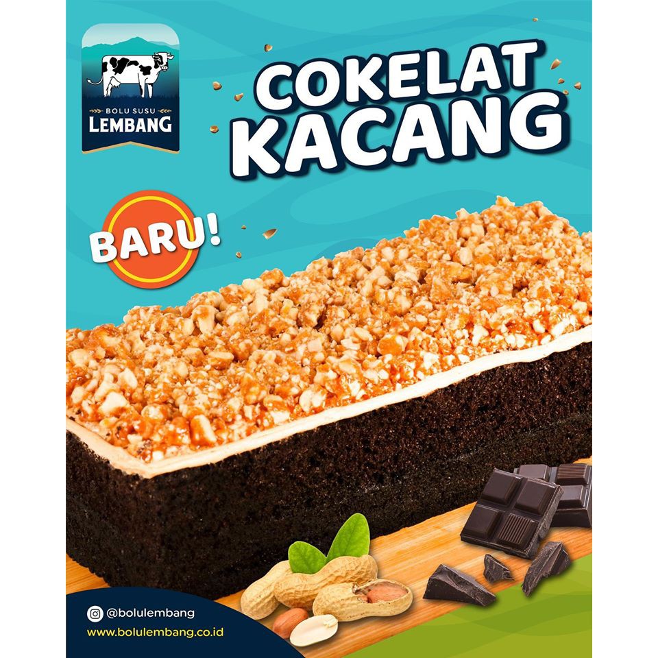 

Bolu Susu Lembang Cokelat Kacang