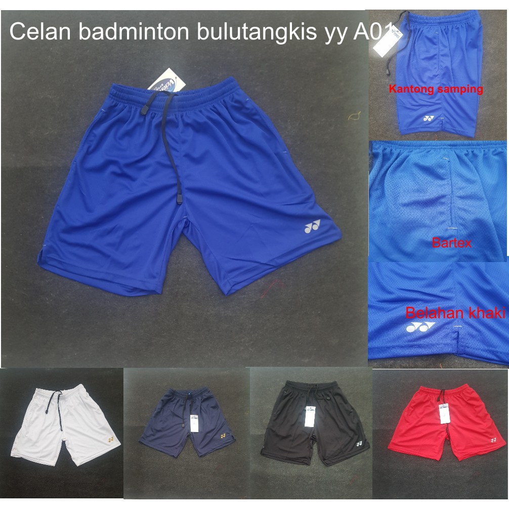 celana badminton bulutangkis olahraga yyc1 SLIMFIT