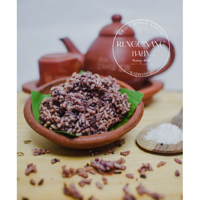 

Rengginang Baby Original ketan Hitam