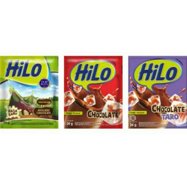 

HiLo Minuman Coklat tinggi kalsium 15g (renceng)