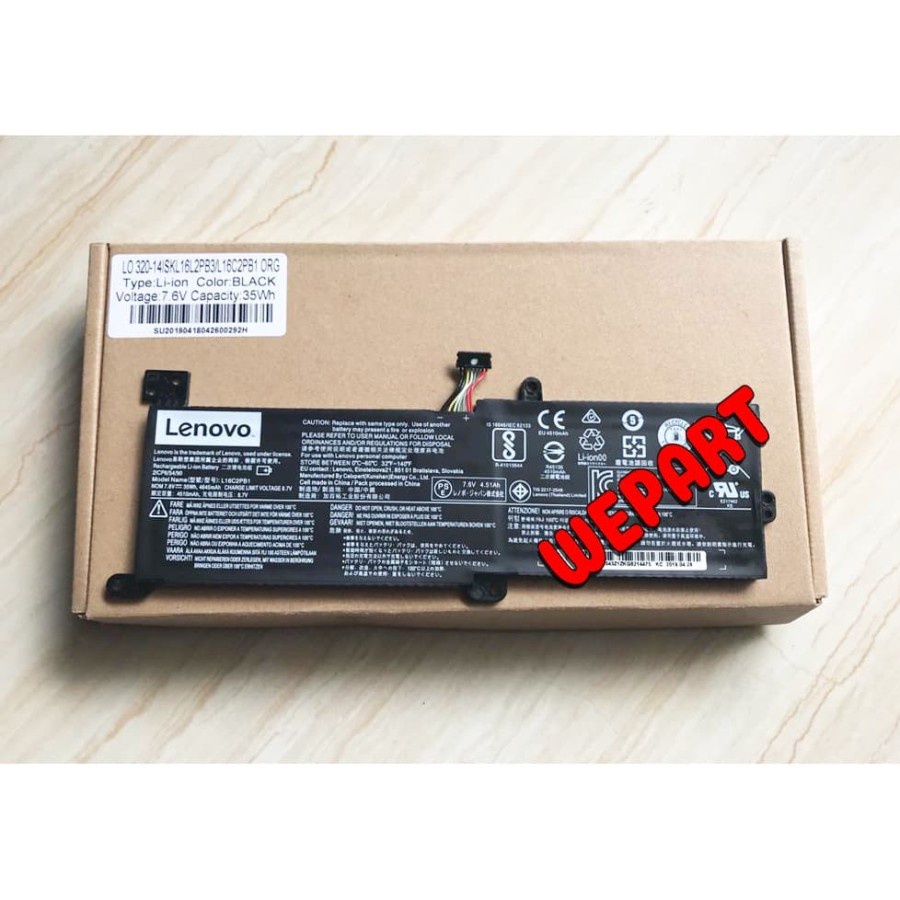 Baterai Original Lenovo 330L-14AST 330R-14AST 330-15AST 330E-15AST 330-15IGM 330-14AST 330E-14AST