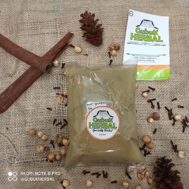 

DAUN JERUK PURUT BUBUK 500 GRAM - Citrus Hystrix - MURNI - JSR -