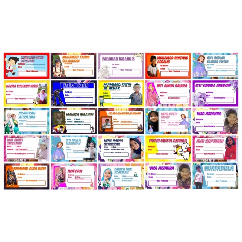 

Label Nama Custom Bisa Pake Foto