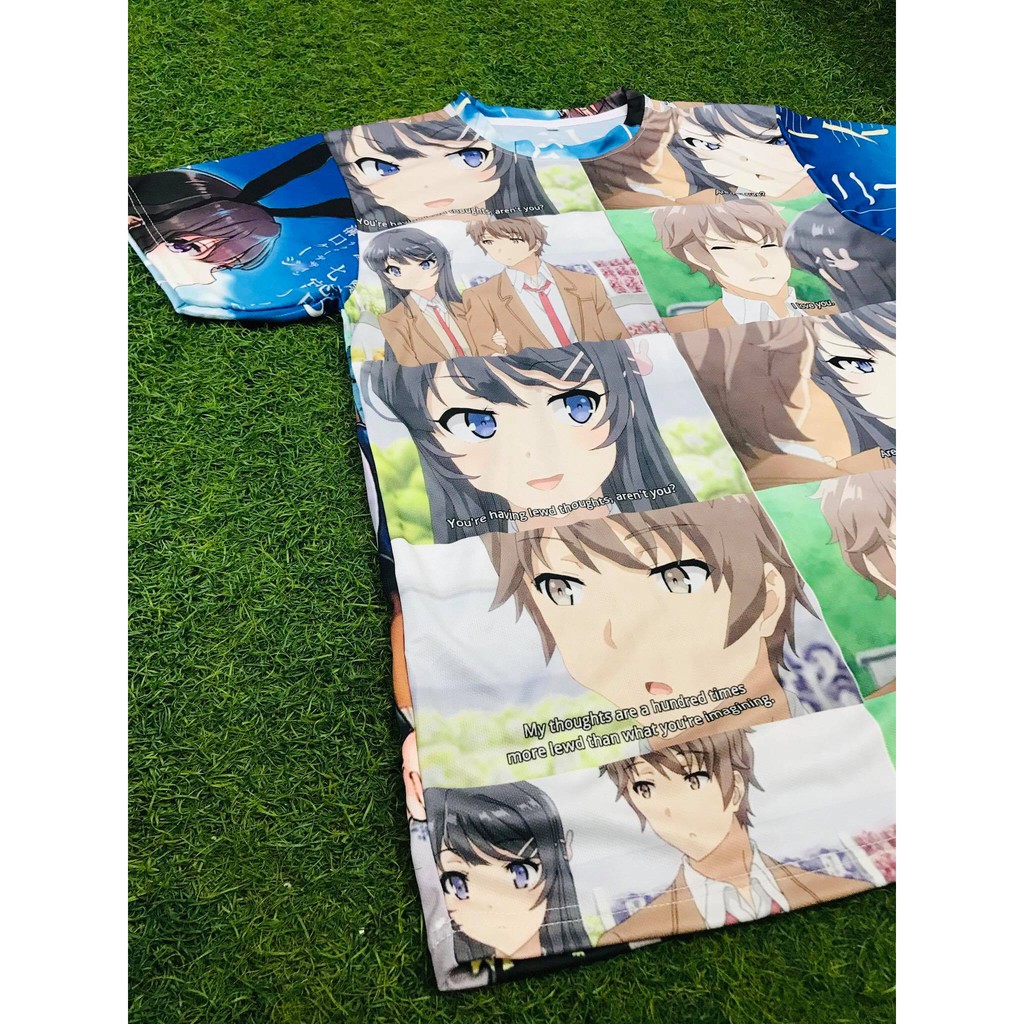 Tshirt Fullprint Seishun Buta Yaro