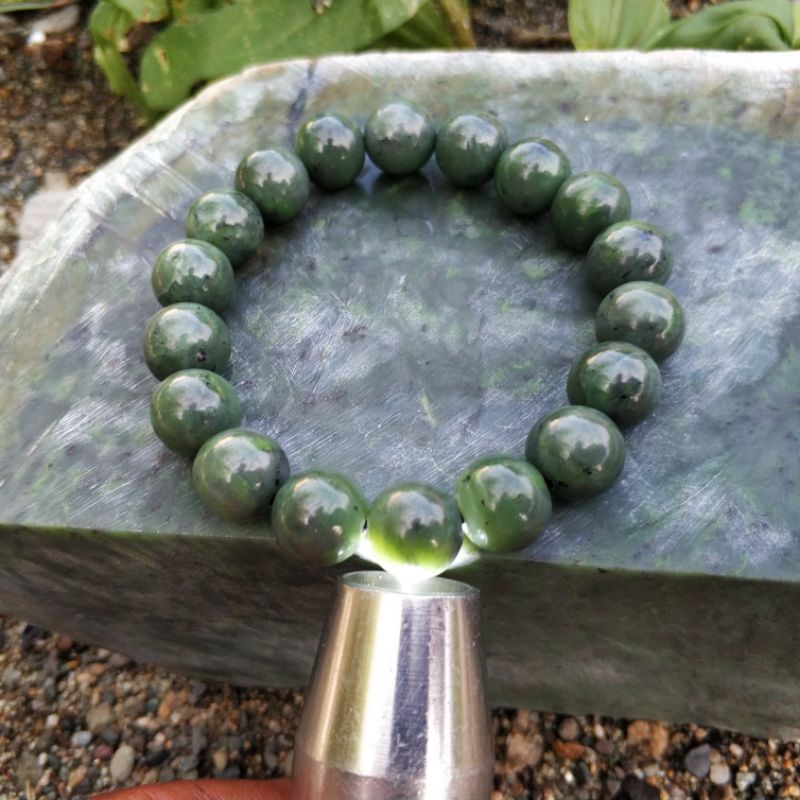 GELANG BATU GIOK ACEH - NATURAL NEPHRITE JADE