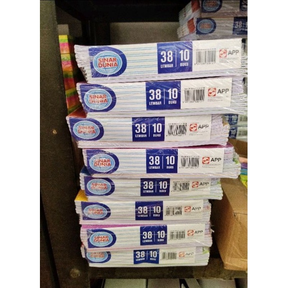

Buku SIDU Halus Menulis Indah 3 Garis 38 Lembar (10Buku)