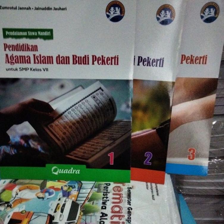 <MoH ☼> BUKU PSM QUADRA PEND. AGAMA ISLAM & BUDI PEKERTI SMP KELAS 7,8,9 ||Sedang diskon