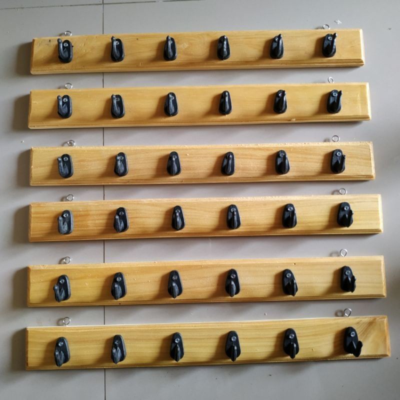 kapstok kayu unik clear kapstok kayu Pinus pilihan terbaik