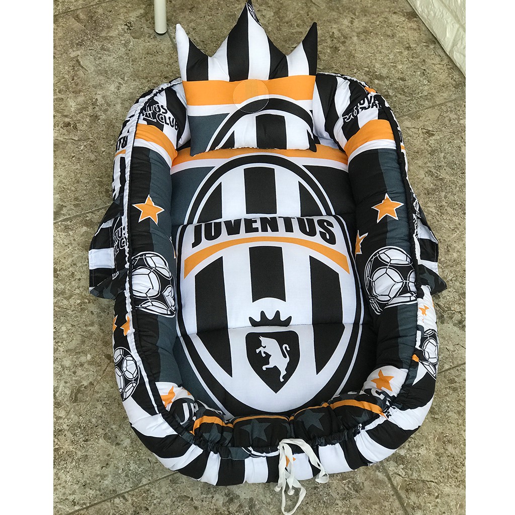 Kasur Baby Nest Juventus Logo Big