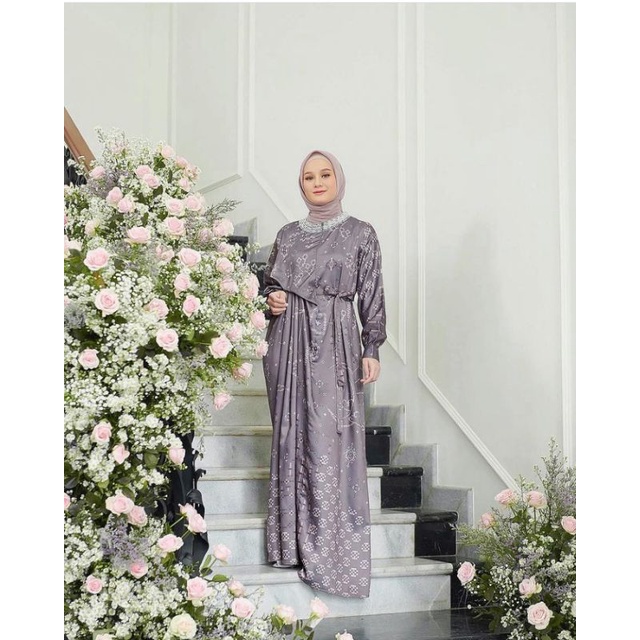 Semesta dress vanilla hijab