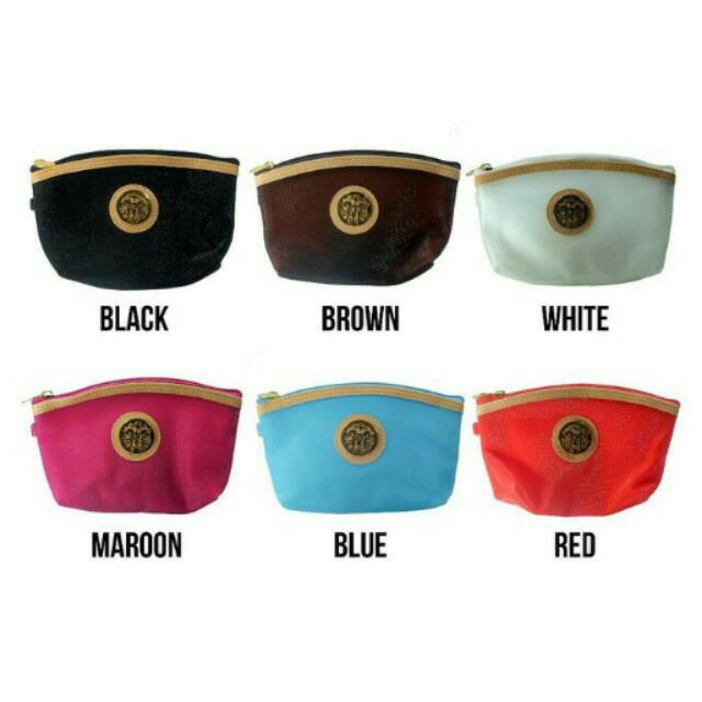 T**Y BURCH JELLY COSMETIC POUCH