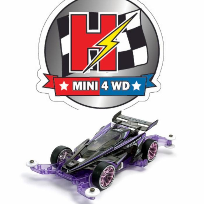 Tamiya mini 4wd DCR-02 Clear Black Special 95604, MA Chassis.