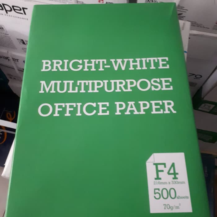 

KHUSUS GOJEK Kertas HVS F4 70gram BMO Kertas Fotocopy Kertas Folio