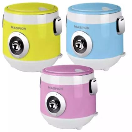 Maspion Rice Cooker Kecil Travel Cooker Mini 0.5Liter MRJ053 MRJ 053